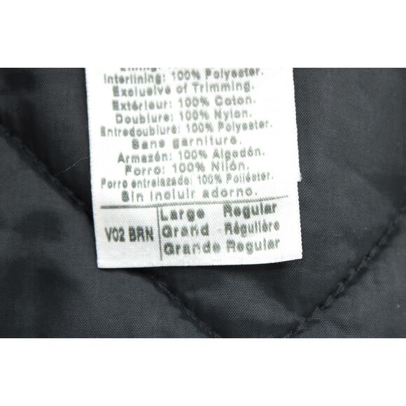 Carhartt V02 BRN Vest Men Large Arctic Quilt Lined Yellowstone Cowboy Ranch wear - Picture 7 of 8